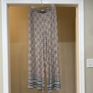 Cato’s Wide Leg Knit Pants Size M